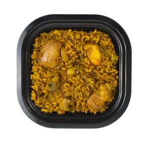 Tupper d'Arroz a Banda au Poulet